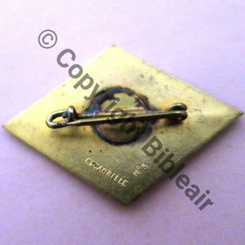 1933+ 5eDRI INDO HYDRAV 1939 1erCBS Cdt Bases Sud 1942 1erCBS Gpt Mixte No4  SM Bol Dos irreg ESCADRILLE No5 en relief Src.Y.GENTY (Collect JM) 